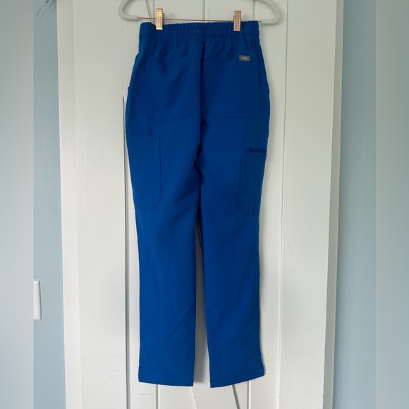 Figs scrubs - high waisted yola in royal blue. Brand new with tag, never worn. - Picture 3 of 5